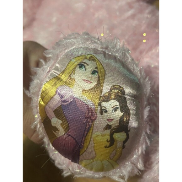 Build A Bear Disney Princess Pink Glitter 17" Plush Stuffed Animal w/ Tiara BAB - Picture 3 of 7